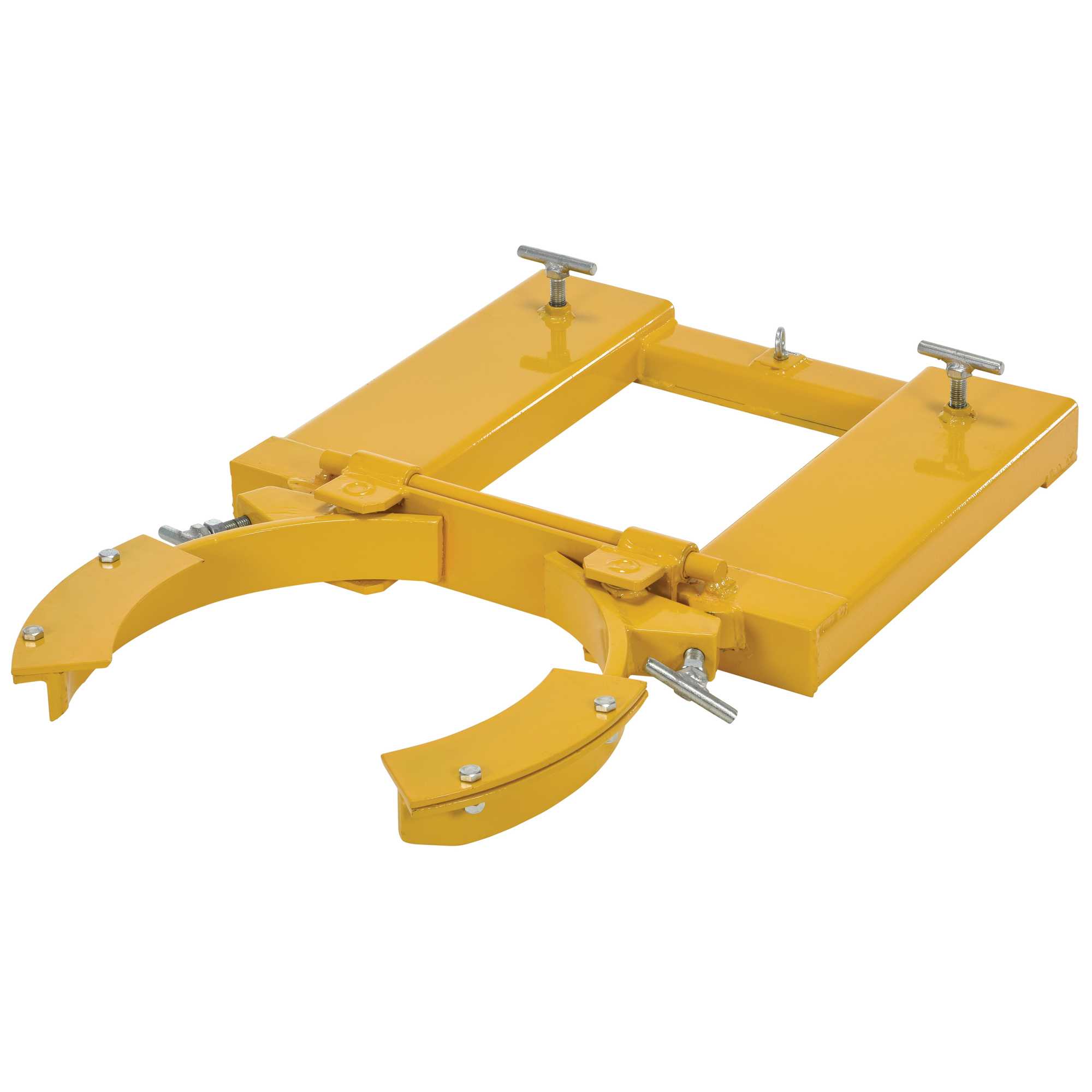 Vestil Adjustable Single Drum Gripper - 1500-Lb. Capacity, Fits 30 and 55 Gal. Drums, Model# DGS-A-PSD
